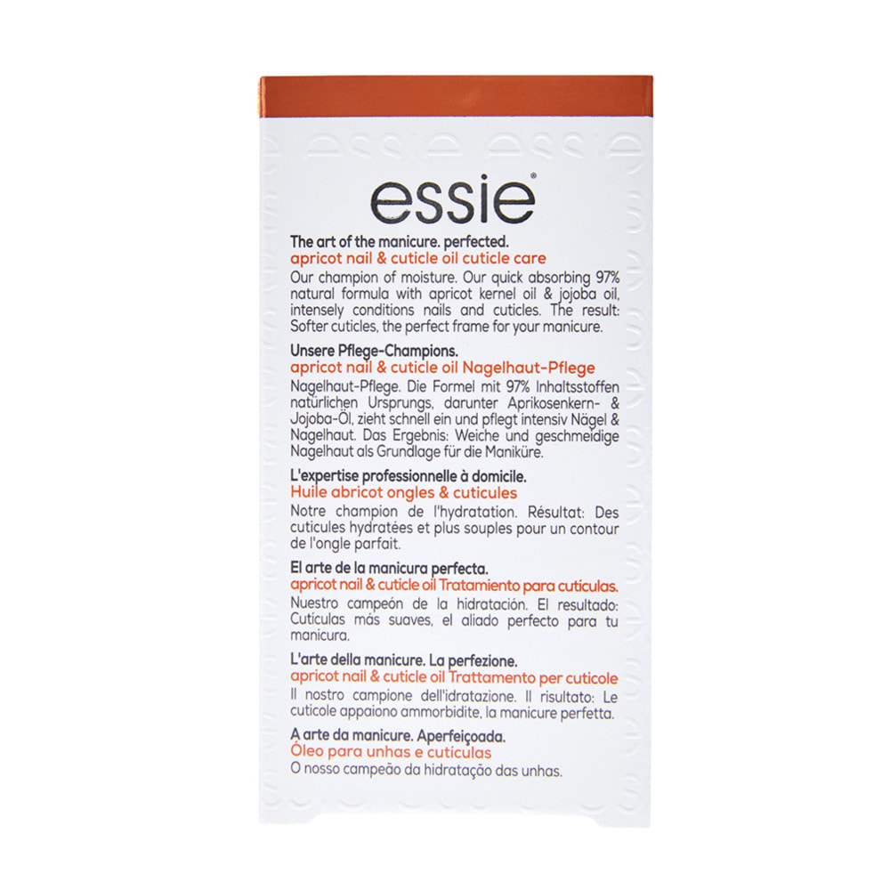 Essie Soin Huile Abricot Ongles et Cuticules 13,5 ML
