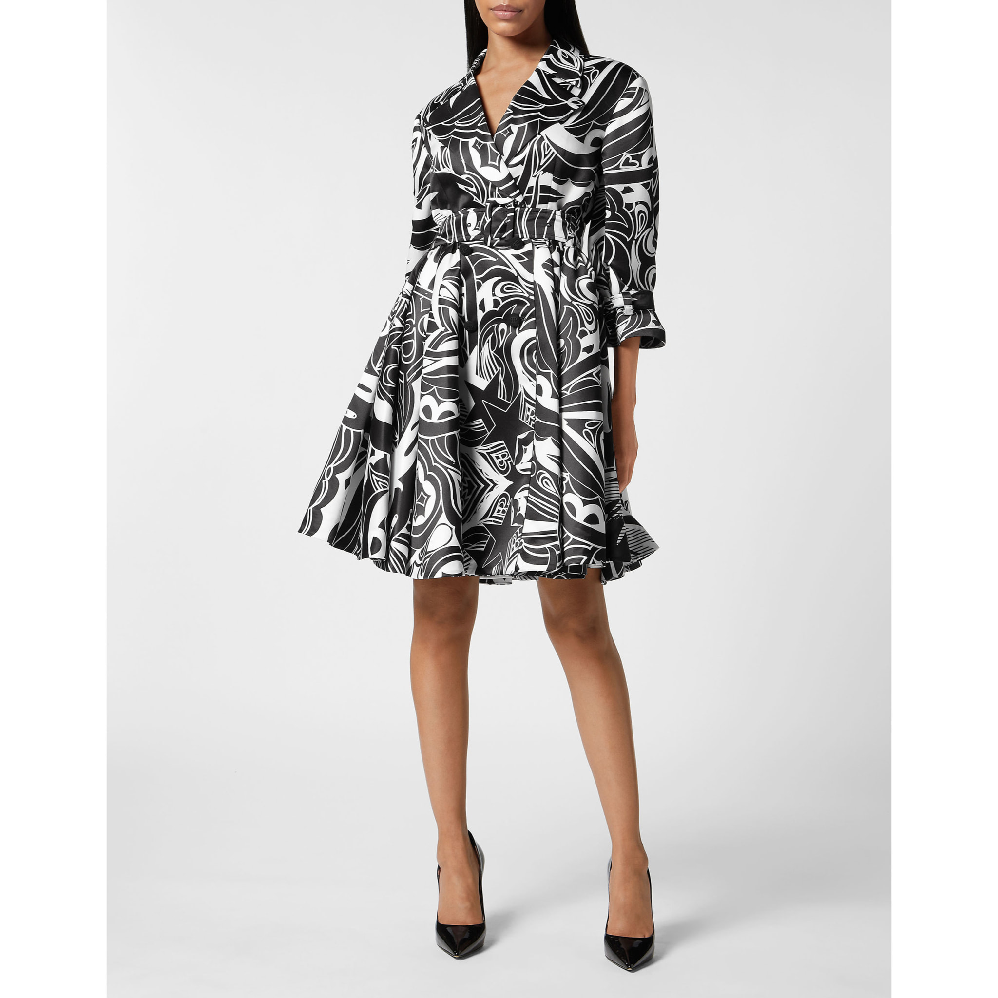 PHILIPP PLEIN Trench Coat CIRCUS