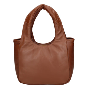 Borsa a mano da donna - Modello Virna - Vera Pelle - 17.0 x 24.0 x 8.0 cm