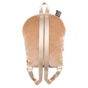Peluche Bubble Tea Sac A Dos Marron