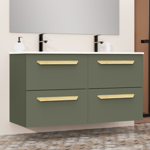 Conjunto de baño Melody, Alday, 120 cm, Verde Musgo