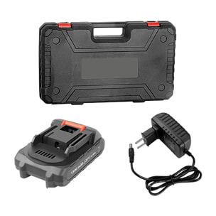 Motosierra con depósito de aceite y motor sin escobillas, 21V, hoja de 6 pulgadas, 8m/s y 15000mAh.