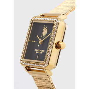 Orologio U.S. Polo Assn. In maglia milanese