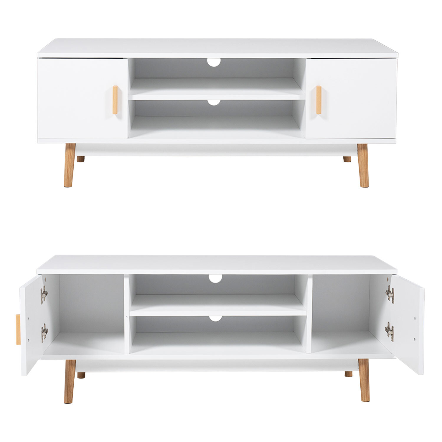 Meuble TV JOEY blanc
