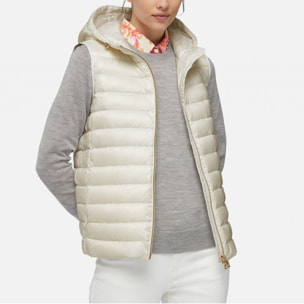 Chalecos Mujer de la marca GEOX  modelo D JAYSEN BLANCO