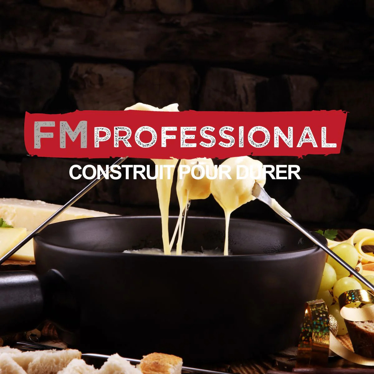 Brûleur alcool fondue savoyarde FM Professional