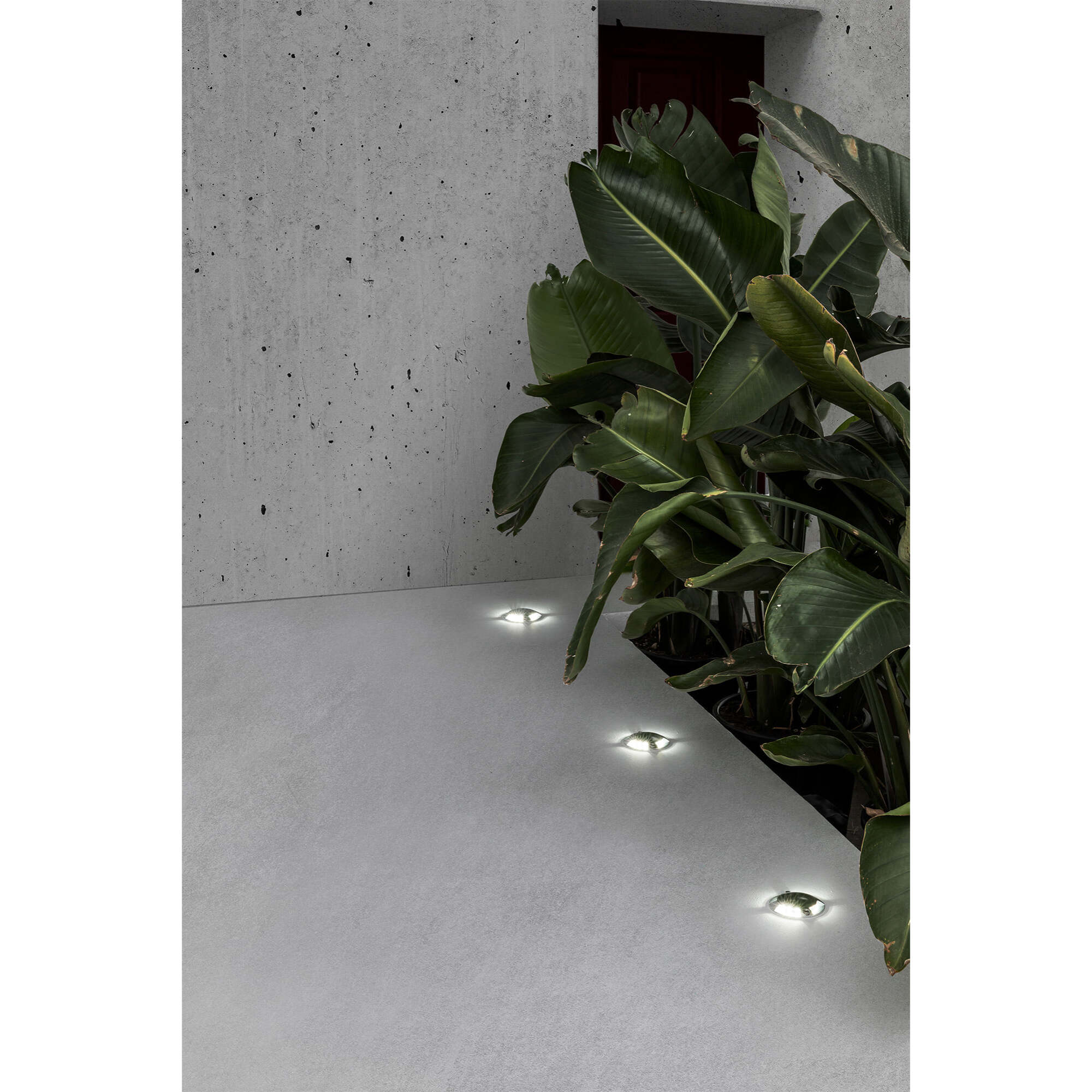 KEENAN 4 Lámpara superficie níquel