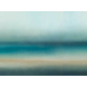 Papier peint Ligne d'Horizon Bleutée Intissé