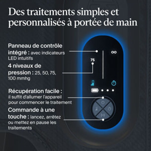 Bottes de pressothérapie THERABODY de compression Jetboots Prime - M