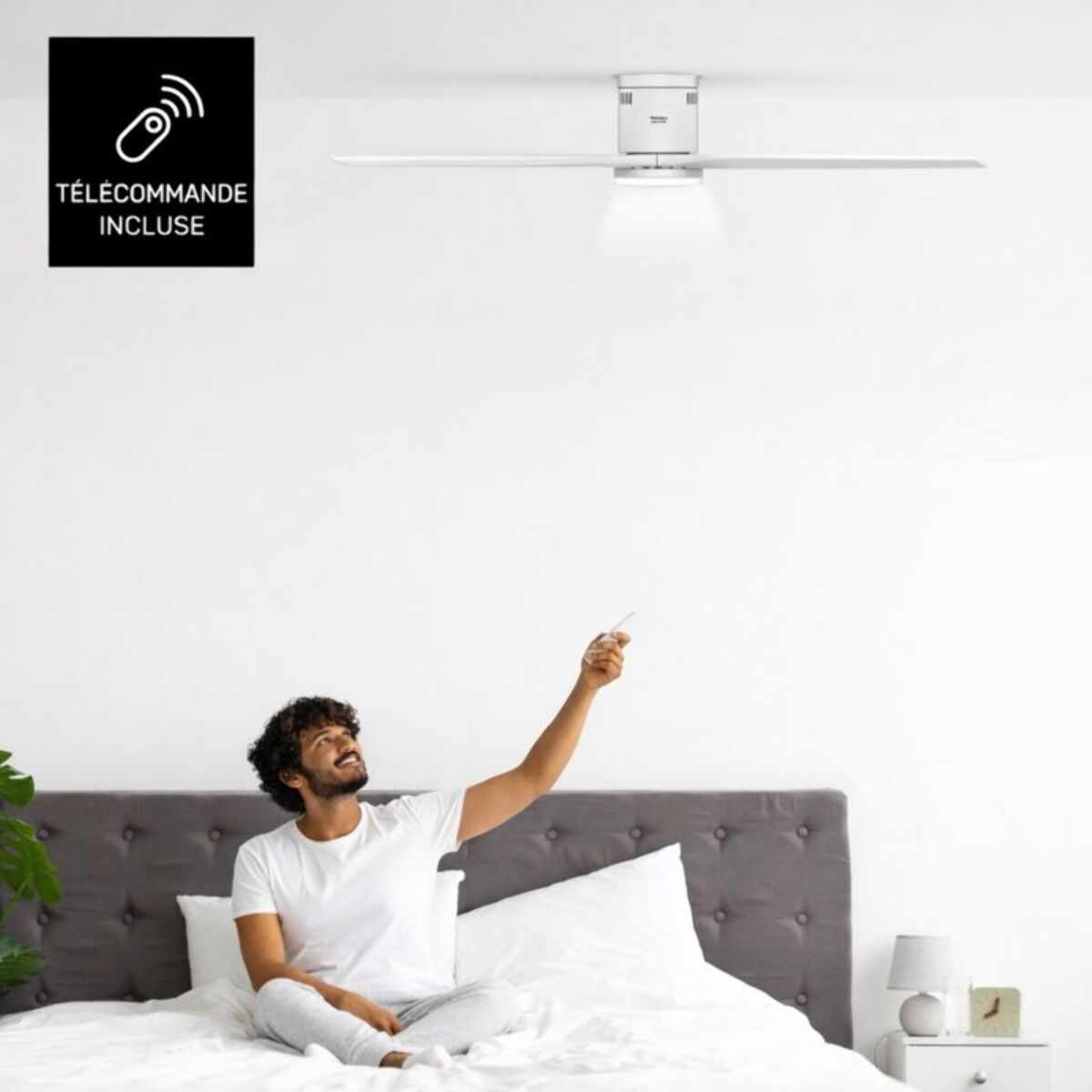 Ventilateur plafonnier TAURUS POLAR 3B PURE