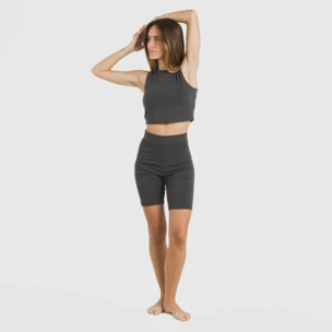 Top tirantes algodón deportivo liso