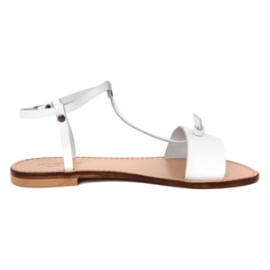 SANDALO FLAT Summery Bianco