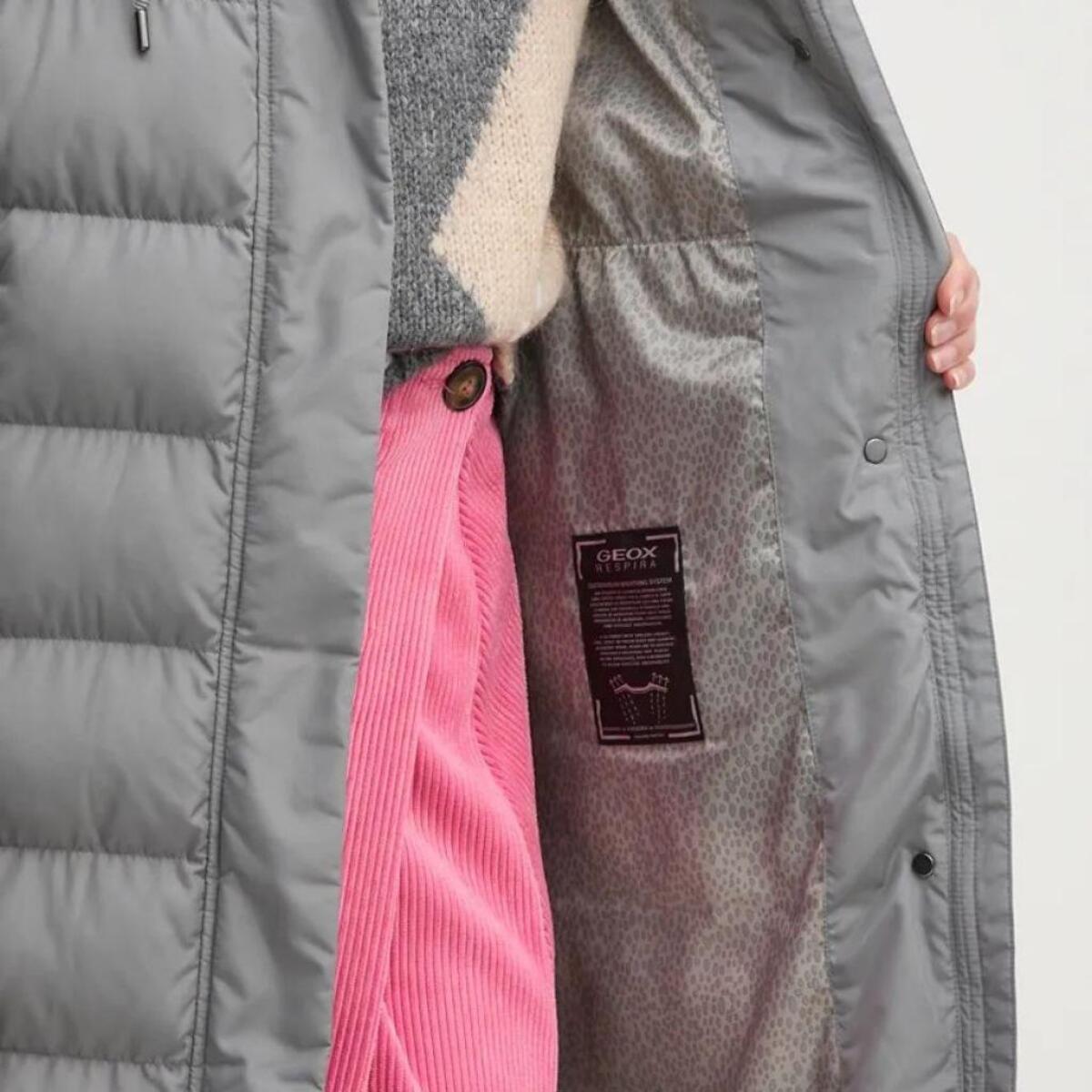 Abrigos Mujer de la marca GEOX  modelo W ANYLLA E GRIS