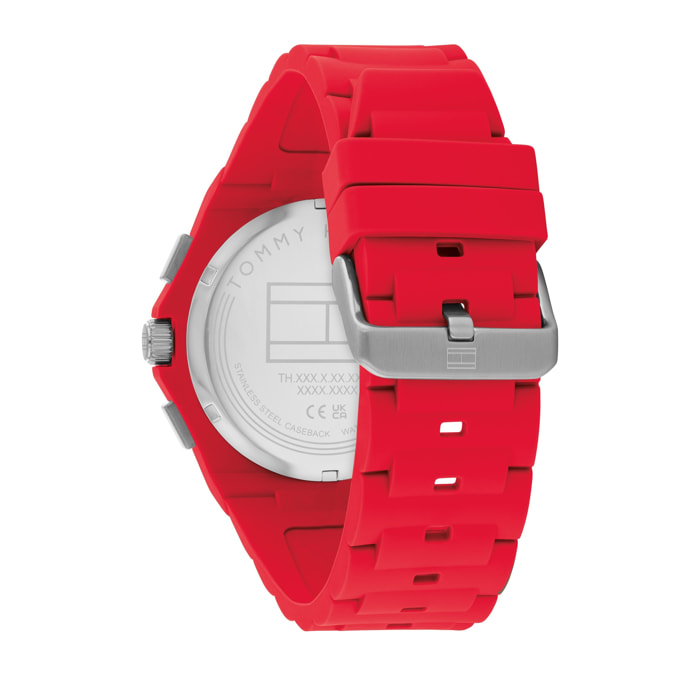 Reloj Tommy Hilfiger 1792123 Hombre Analogico Cuarzo con Correa de Silicona