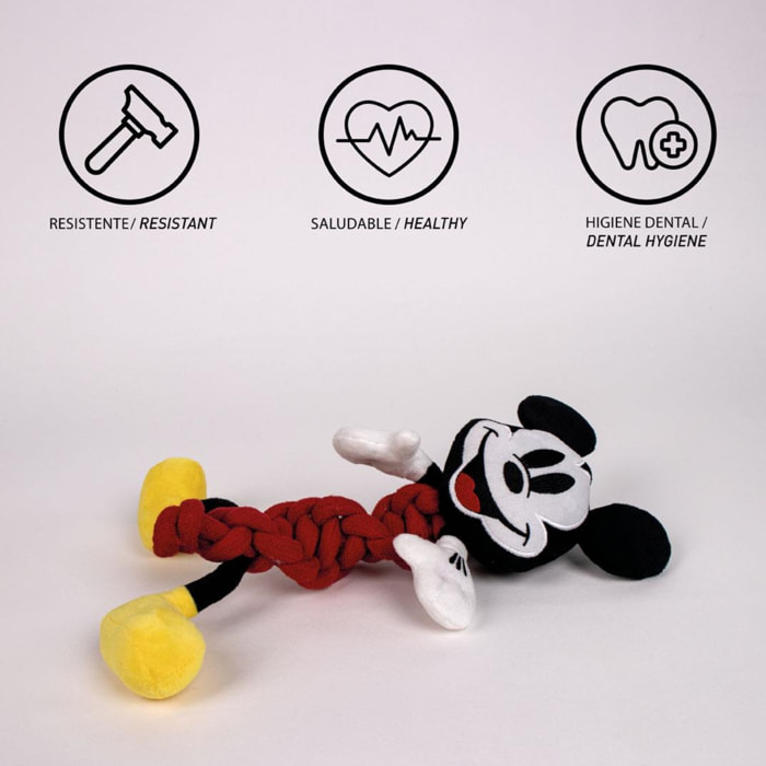 Peluche mordedor para perros diseño mickey