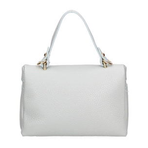 Borsa a mano da donna - Modello False - Vera pelle - 20.0 x 13.0 x 7.0 cm