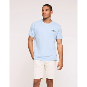 Camiseta Manga Corta Azul Celeste - Renkar