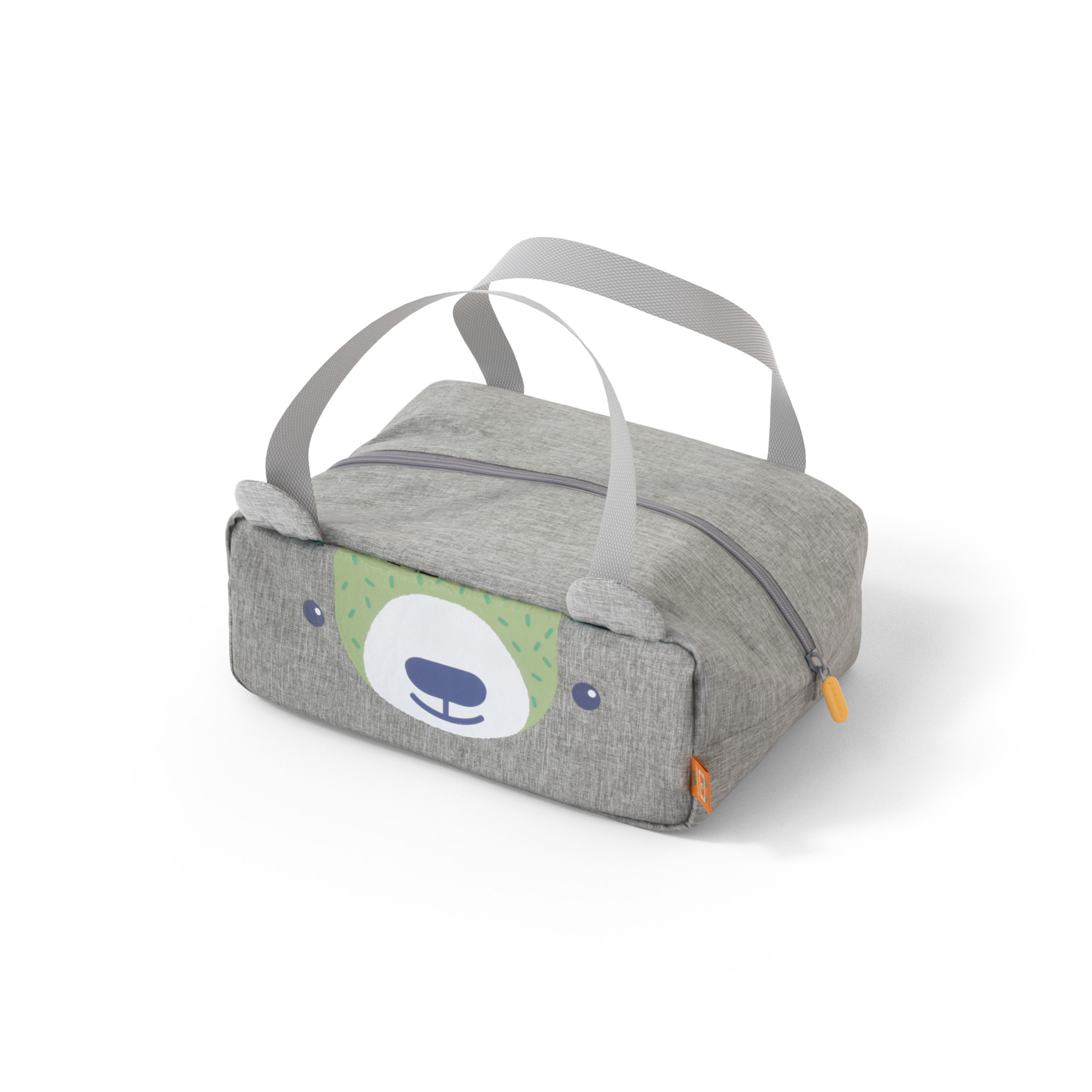 Sac repas enfant pour lunch box plateau Wonder 950ml Vert Ours