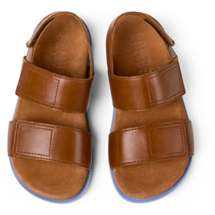 Sandalias - CAMPER Brutus - Marron - Cuero liso