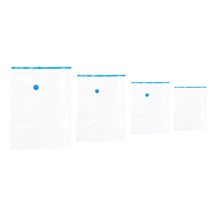 Housses sous vide + pompe - Lot de 12