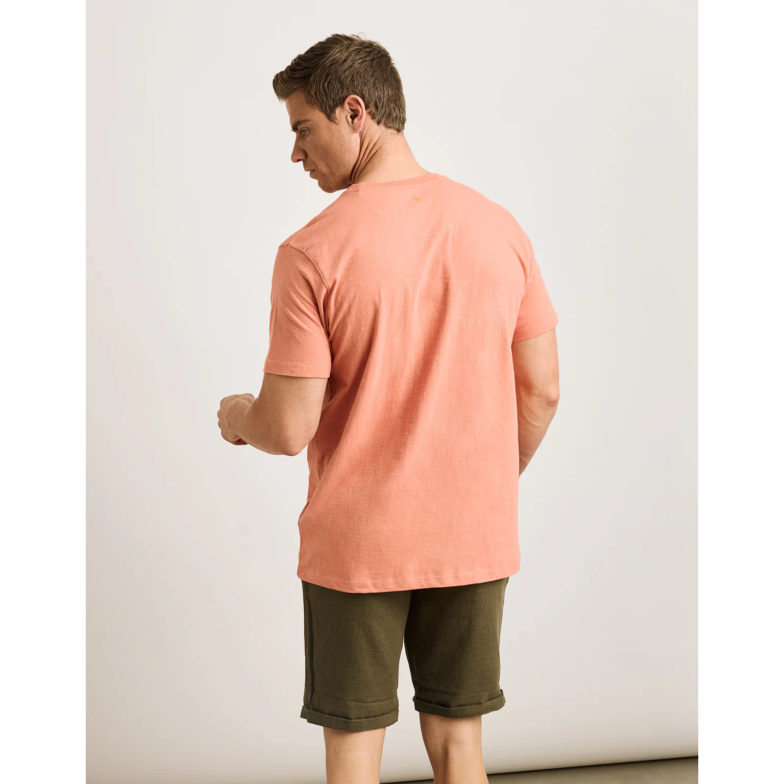 Camiseta Manga Corta Naranja - Basili