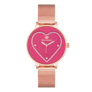 Reloj Juicy Couture JC1240HPRG Mujer Analogico Cuarzo con Correa de Acero inoxidable