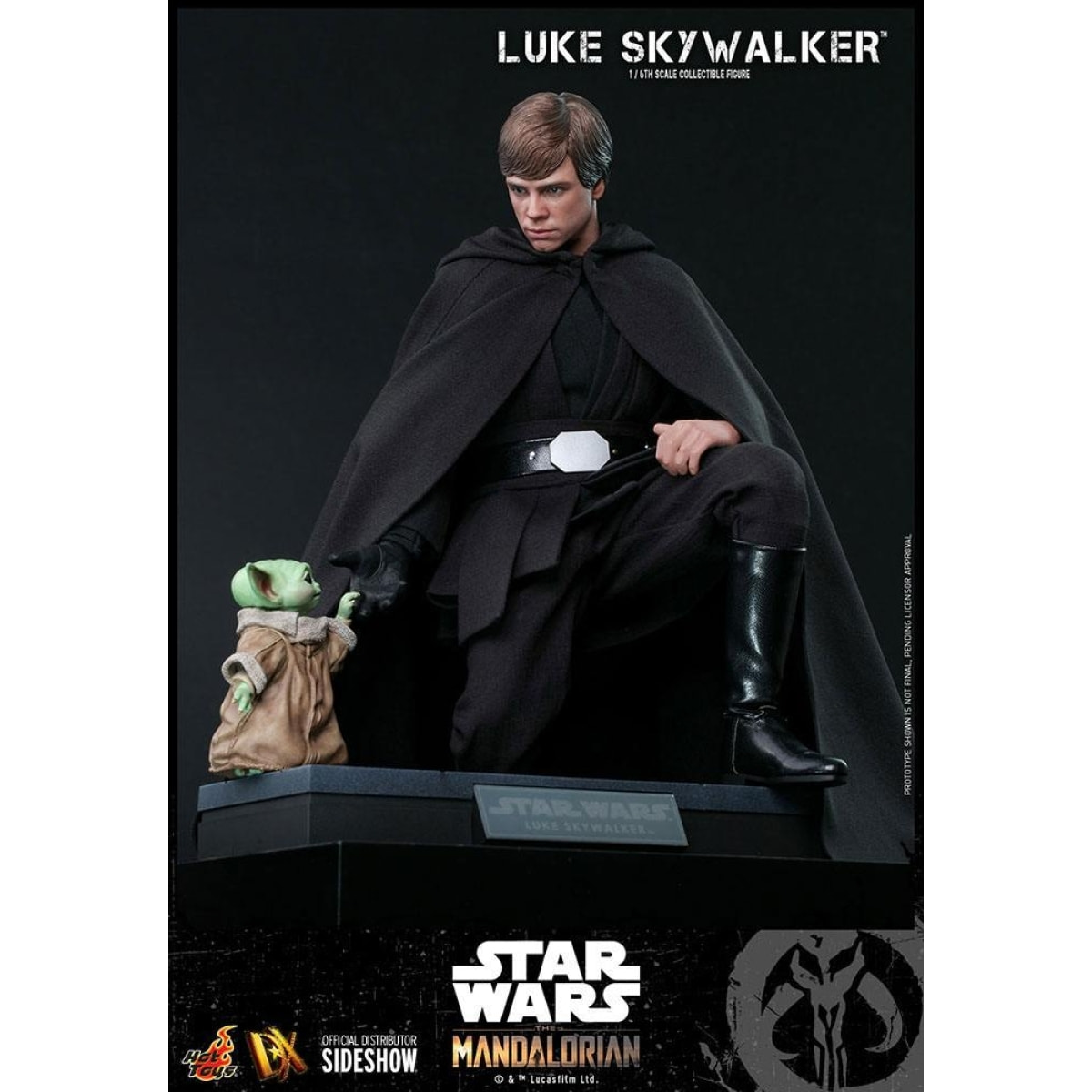 Star Wars The Mandalorian Action Figura 1/6 Luke Skywalker 30 Cm Hot Toys