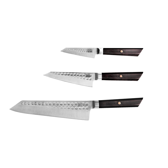 Set de cuchillos esenciales (3 piezas) - Colección Bunka