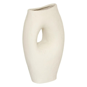 Vase Brea H.51cm blanc