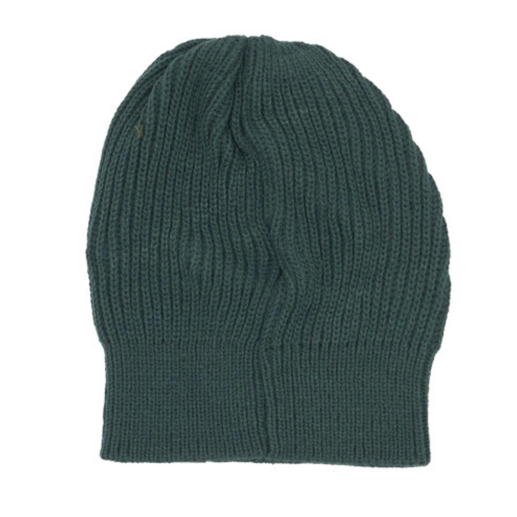 Gorro de punto con pequeño logo "Basic"