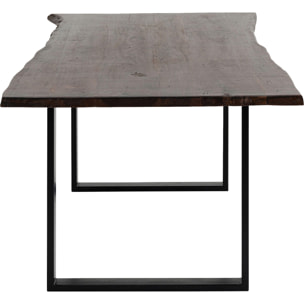 Table Harmony noyer noire Kare Design