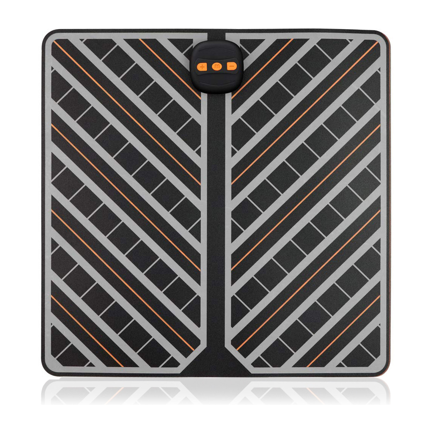 Stimolatore per piedi EMS portatile pieghevole. Massaggiatore per migliorare la circolazione dei piedi.