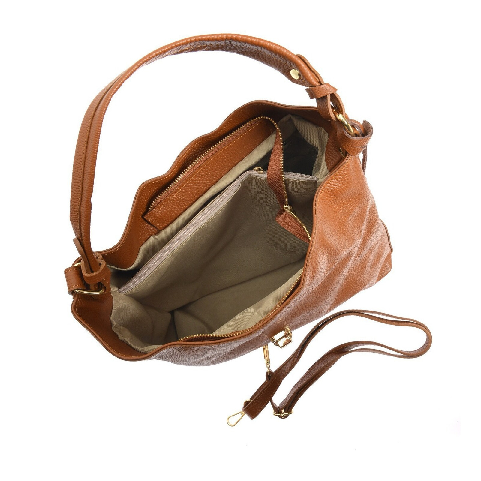 Tote Anna Luchini Cammello