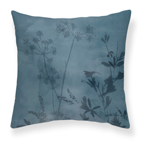 Pack 2 fundas de cojín deco BURBUJAS AQUA Nordic-Home