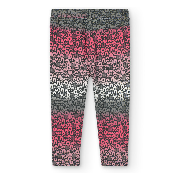 Pantalón felpa estampado de bebé -BCI