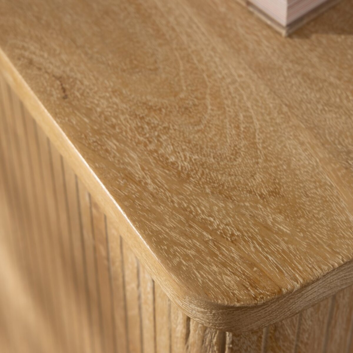 Buffet Alen -bois massif de mangue-couleur arabica 105 x 80 x 38 cm