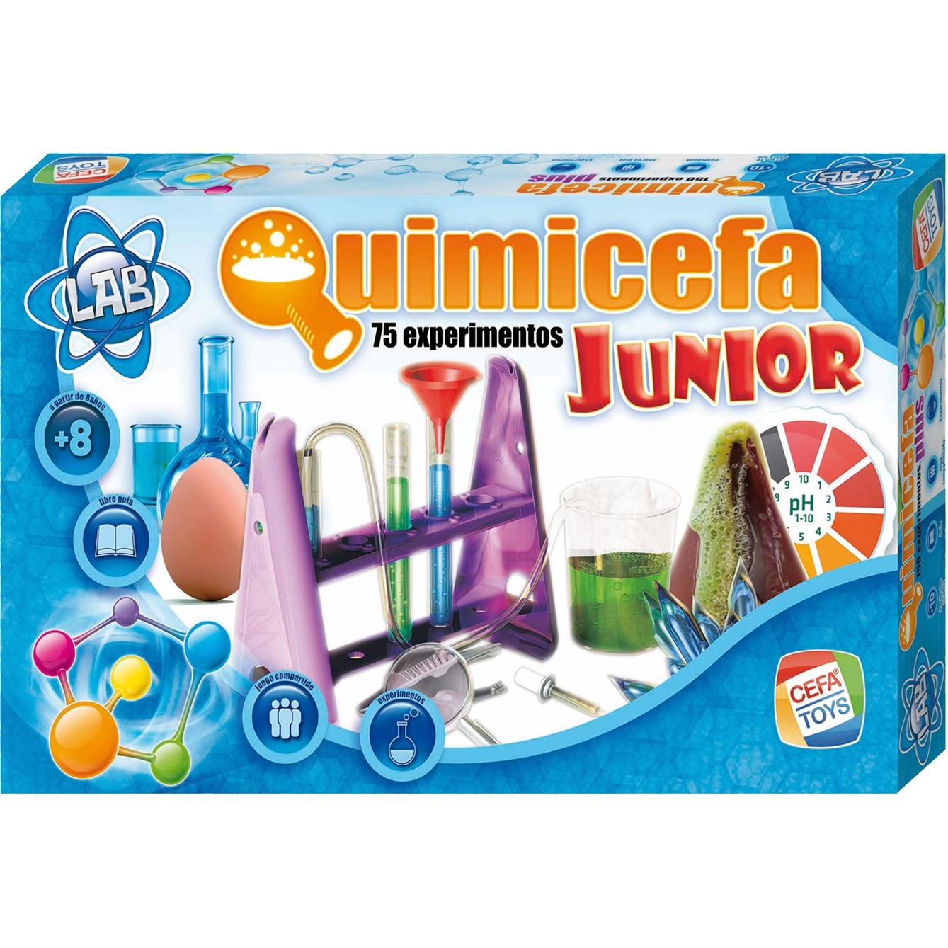 Juego educativo y científico cefa toys quimicefa junior