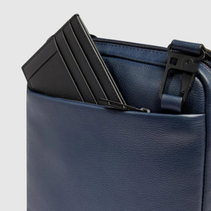 Piquadro Borsello piccolo in pelle porta iPad®mini, schermato con protezione RFID