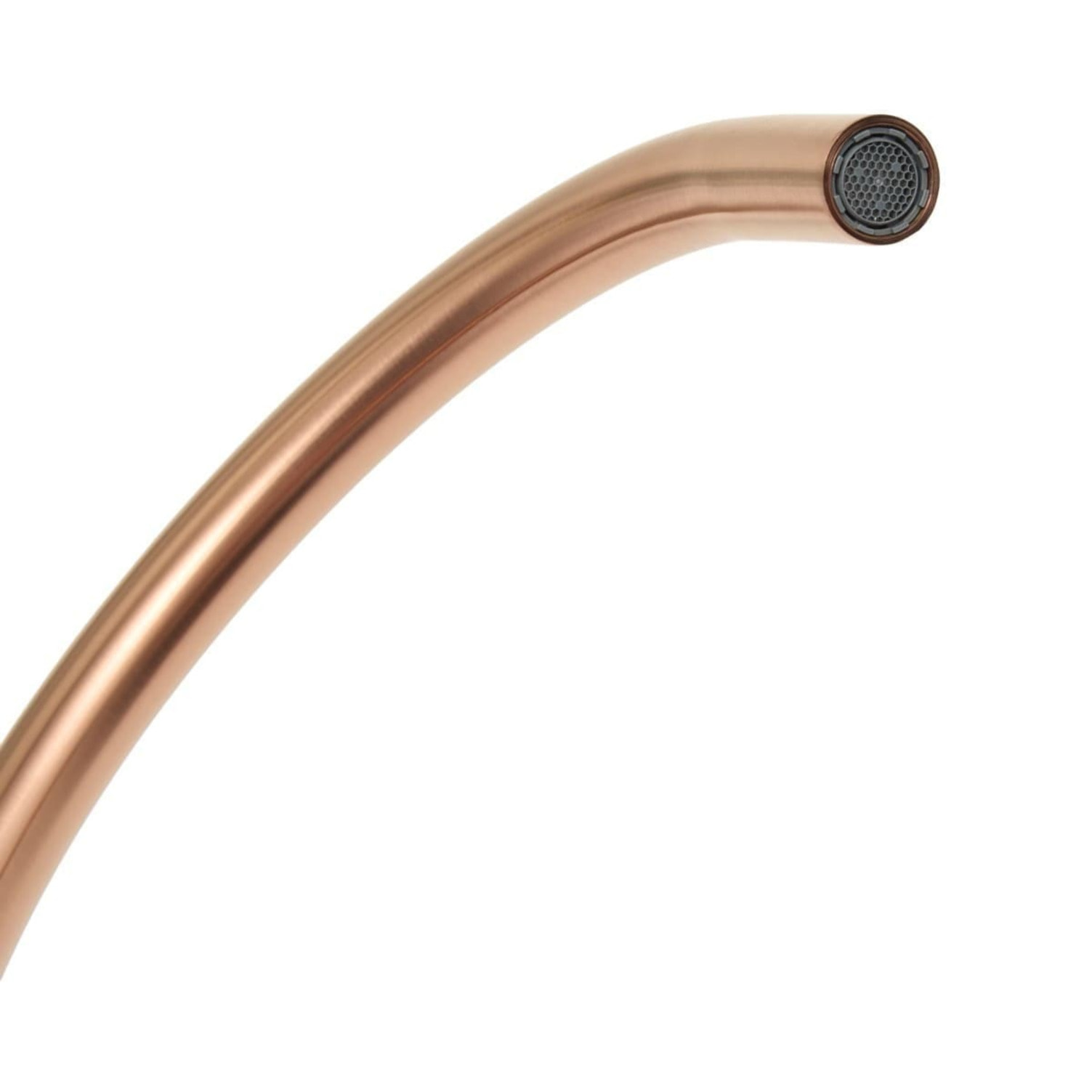 Aurum mitigeur d'évier sur pied 36,3 cm à levier avec bras pivotant, or rose brossé (SATBAUR280BRG)