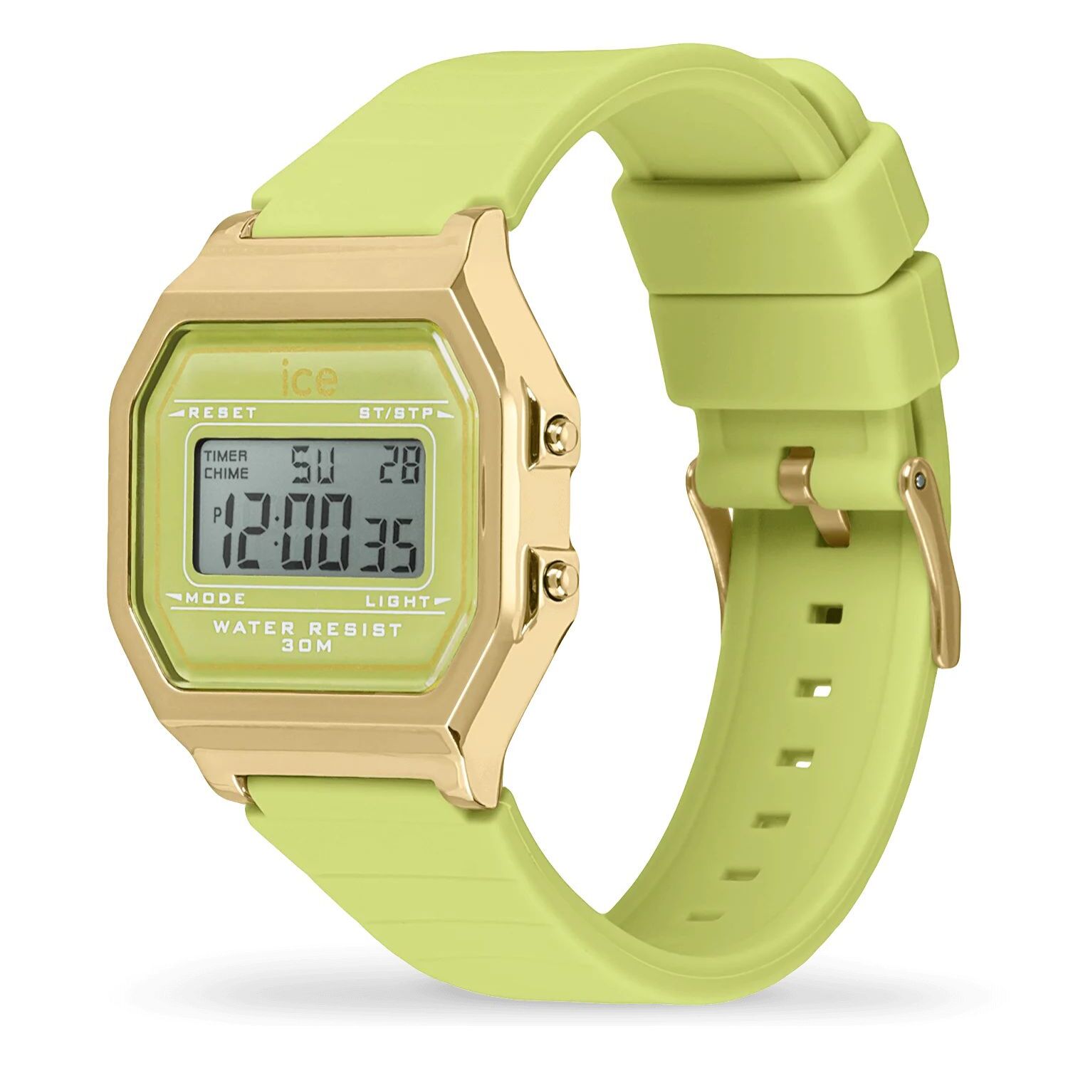 Reloj Ice 022059 Unisex Digital Cuarzo con Correa de Silicona