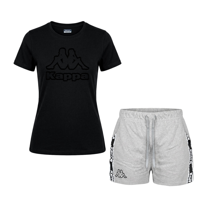 Completo Corto Donna KAPPA Cotone Jersey