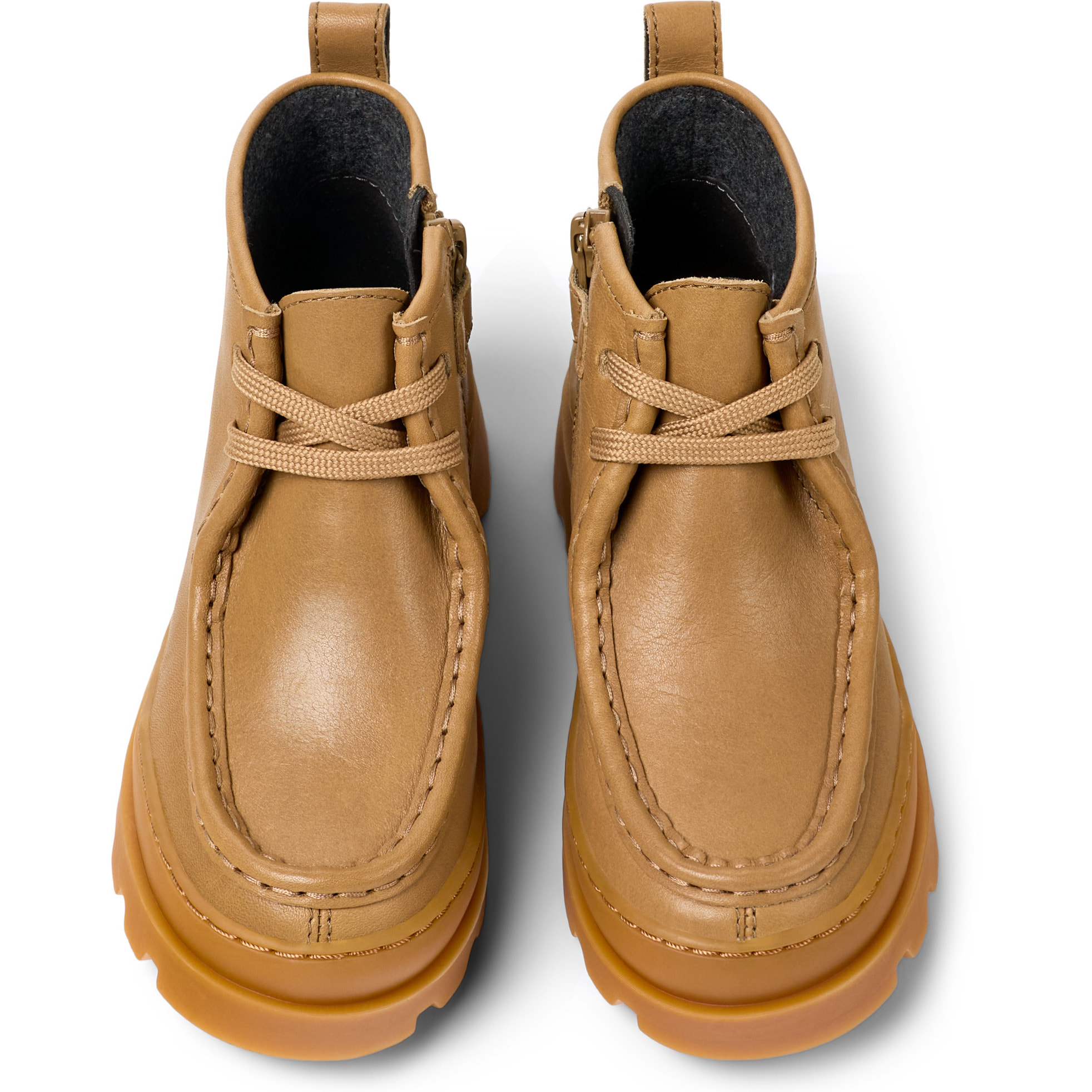 Stivaletti - CAMPER Brutus - Marrone - Pelle liscia