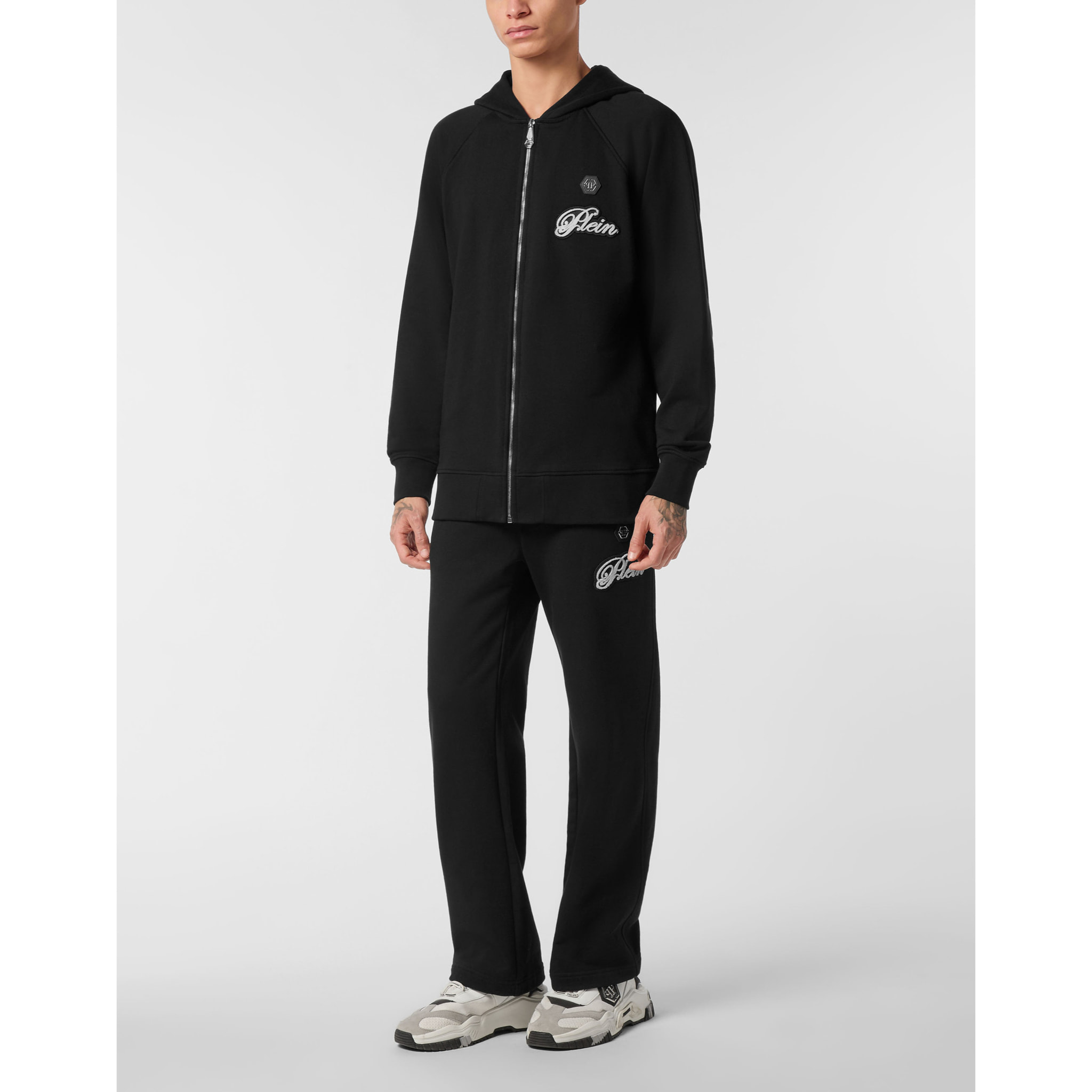 PHILIPP PLEIN Hoodie Sweatjacket SIGNATURE