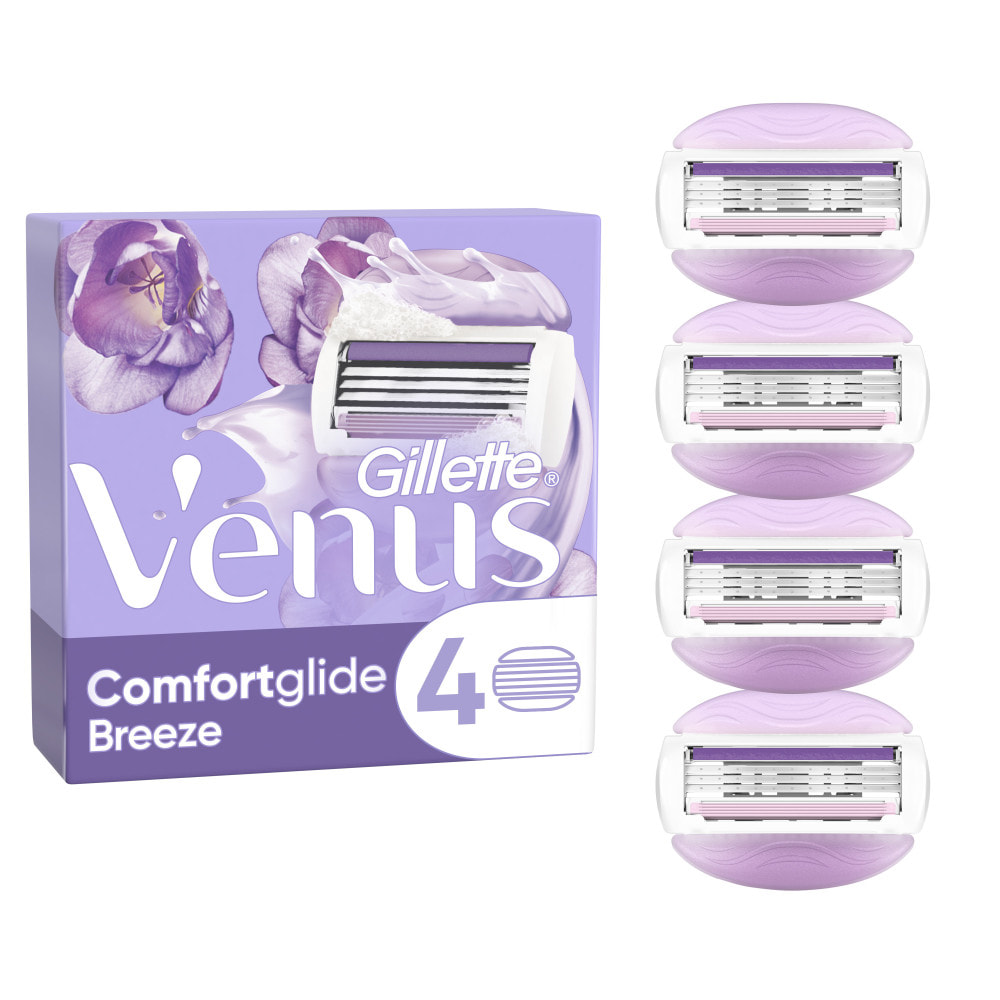 3x4 Lames Gillette Venus Comfortglide Breeze