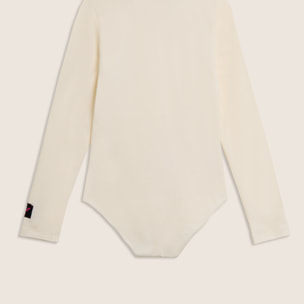 Body Junior a lupetto in cotone stretch