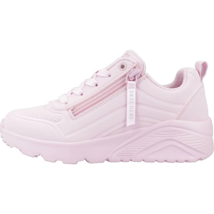 Zapatillas Niña Uno Lite - Easy Zip Rosa