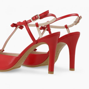 ZAPATOS DE SALÓN ROJOS RIEJU-X