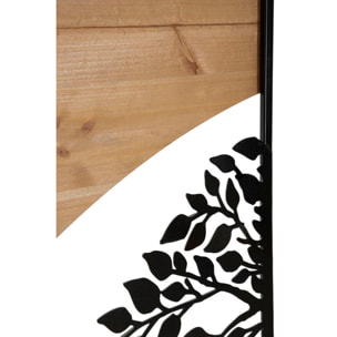 PANNELLO DA MURO ARC FERRO E WOOD SET 3PZ CM 105X2X70 (35X2X70)