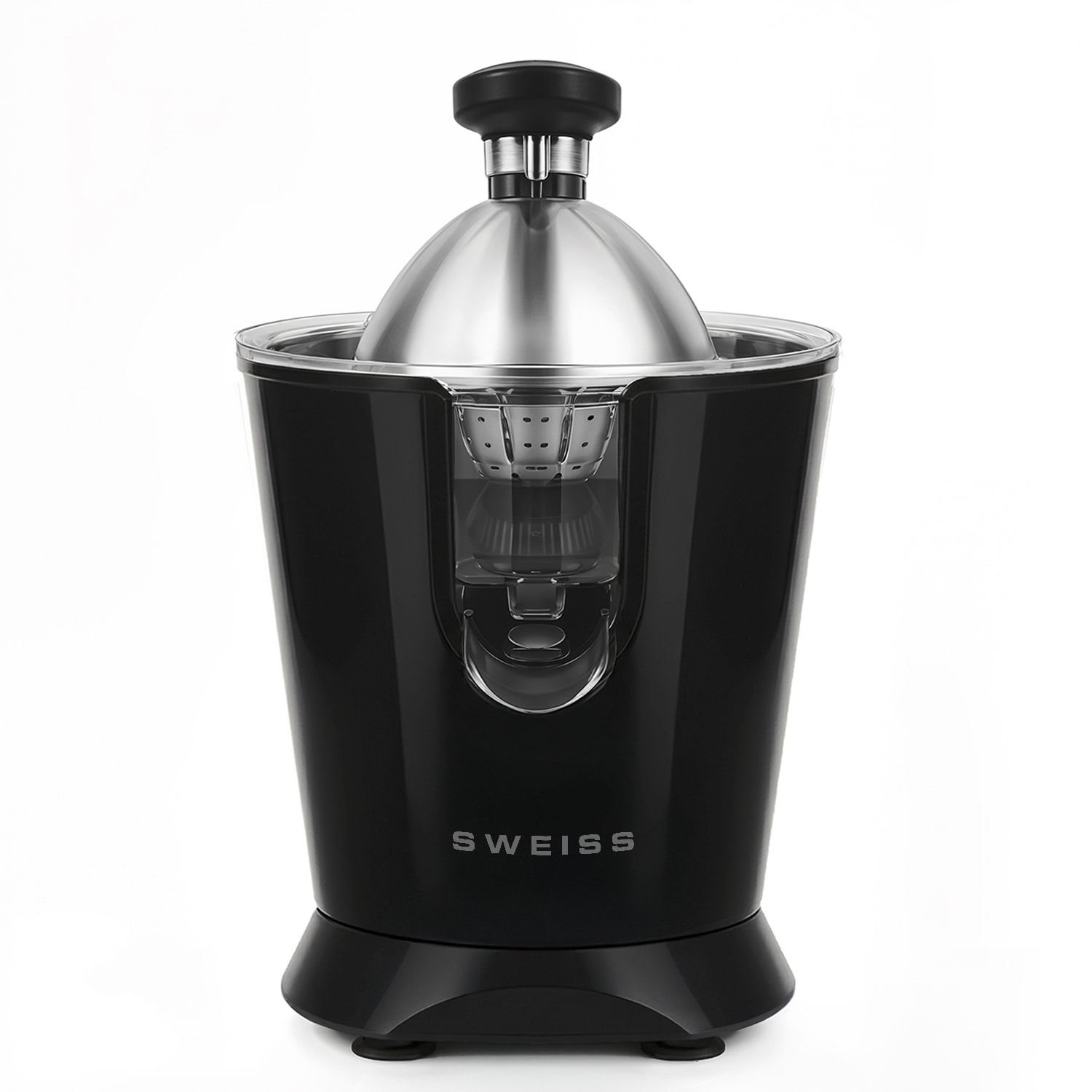 Exprimidor eléctrico ZEST9, SWEISS, Vertedor antigoteo