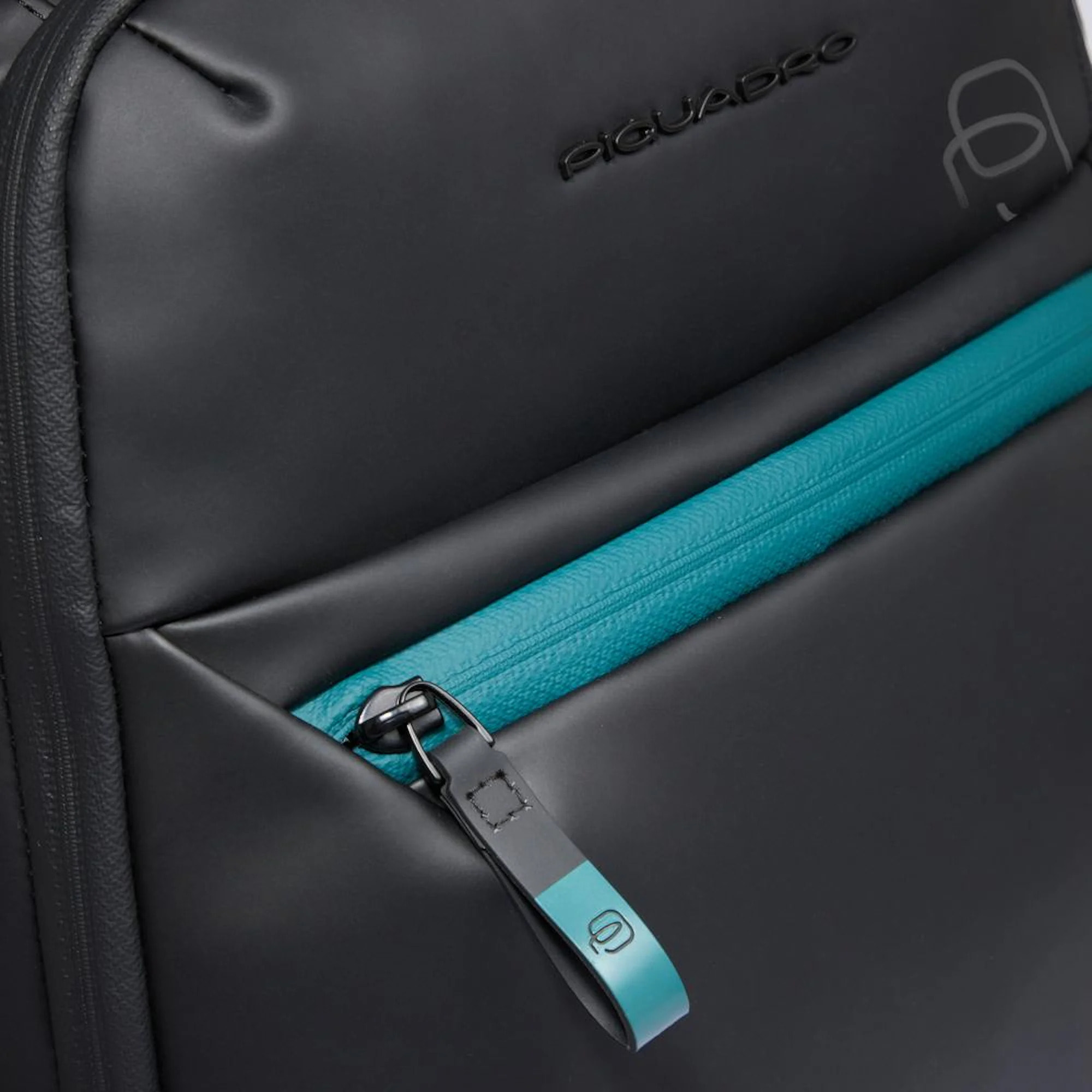 Piquadro Zaino trolley cabina undeseater in tessuto resistente all'acqua con porta pc e protezione antiurto